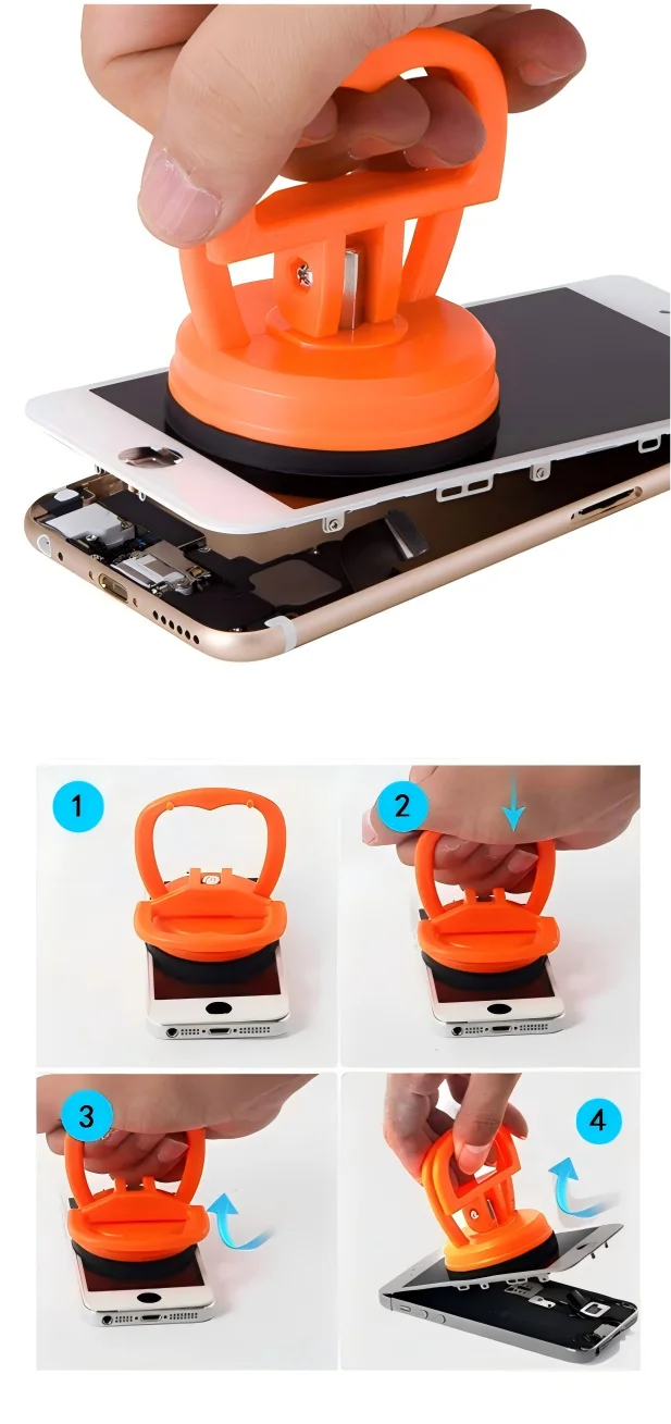 2pcsCeiling tile suction cup, disassembly and repair, mobile phone glass and car dent repair tools