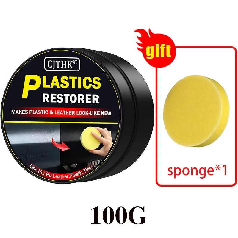 Car Plastic & Leather Restorer – Back to Black Gloss Auto Polish & Repair