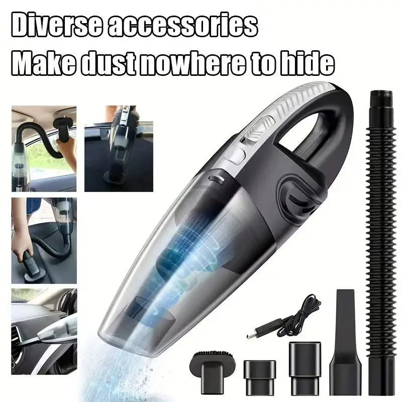 Portable Handheld Vacuum Cleaner for Home & Car