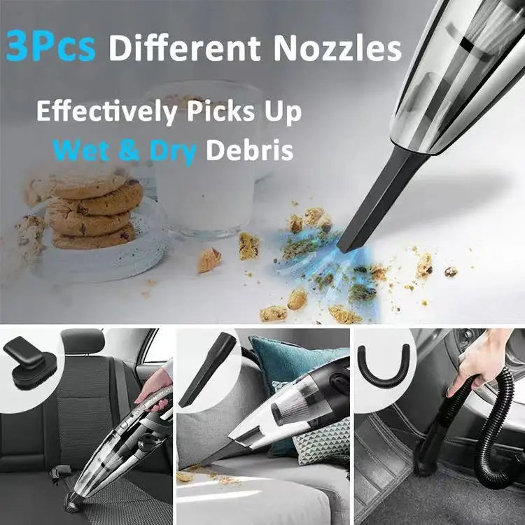 Portable Handheld Vacuum Cleaner for Home & Car