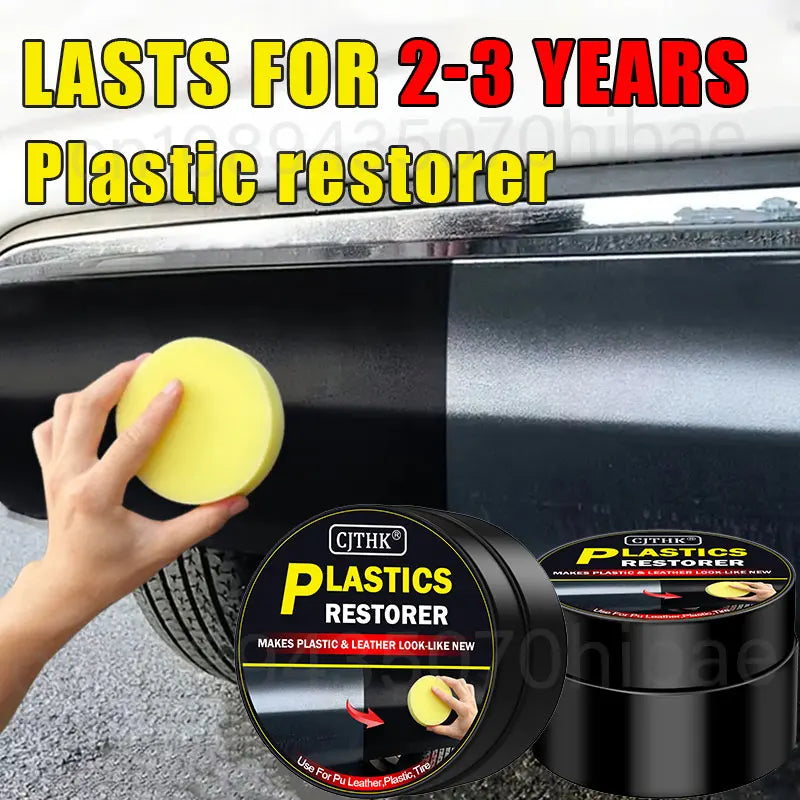 Car Plastic & Leather Restorer – Back to Black Gloss Auto Polish & Repair