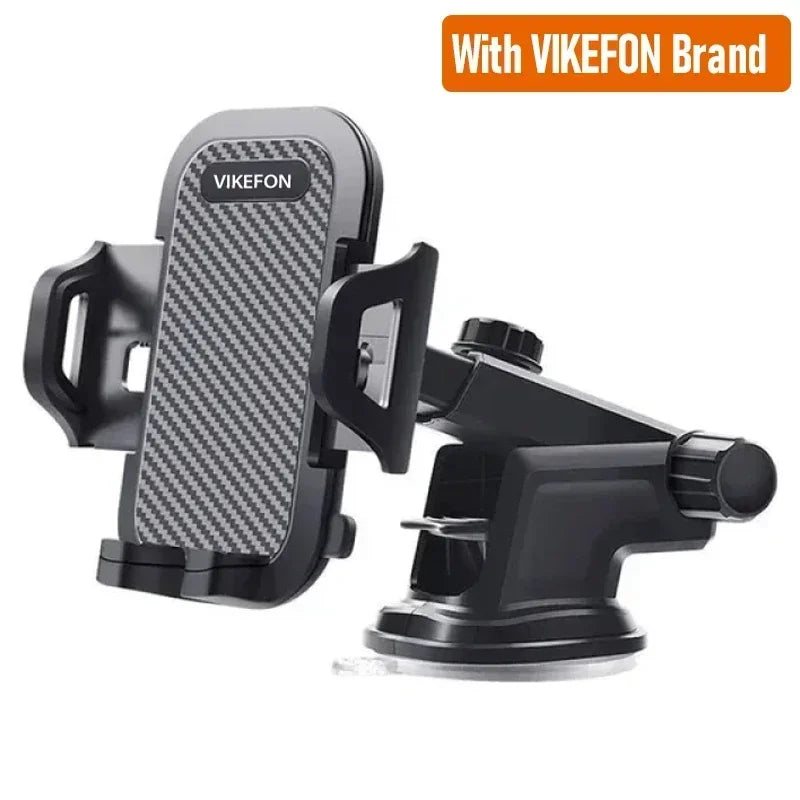 2025 Car Phone Holder – Suction Cup & Air Vent Mount for iPhone, Samsung