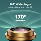 GreenYi AHD 1080P Car Rear View Camera – 170° Fisheye Lens, Night Vision