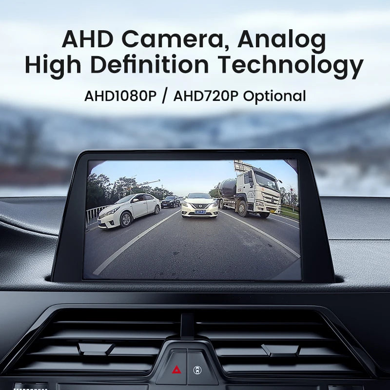 GreenYi AHD 1080P Car Rear View Camera – 170° Fisheye Lens, Night Vision