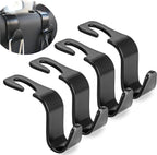 Car Backseat Storage Hooks – Multi-Purpose Hanger for Handbags & Accessories
