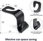 Car Backseat Storage Hooks – Multi-Purpose Hanger for Handbags & Accessories