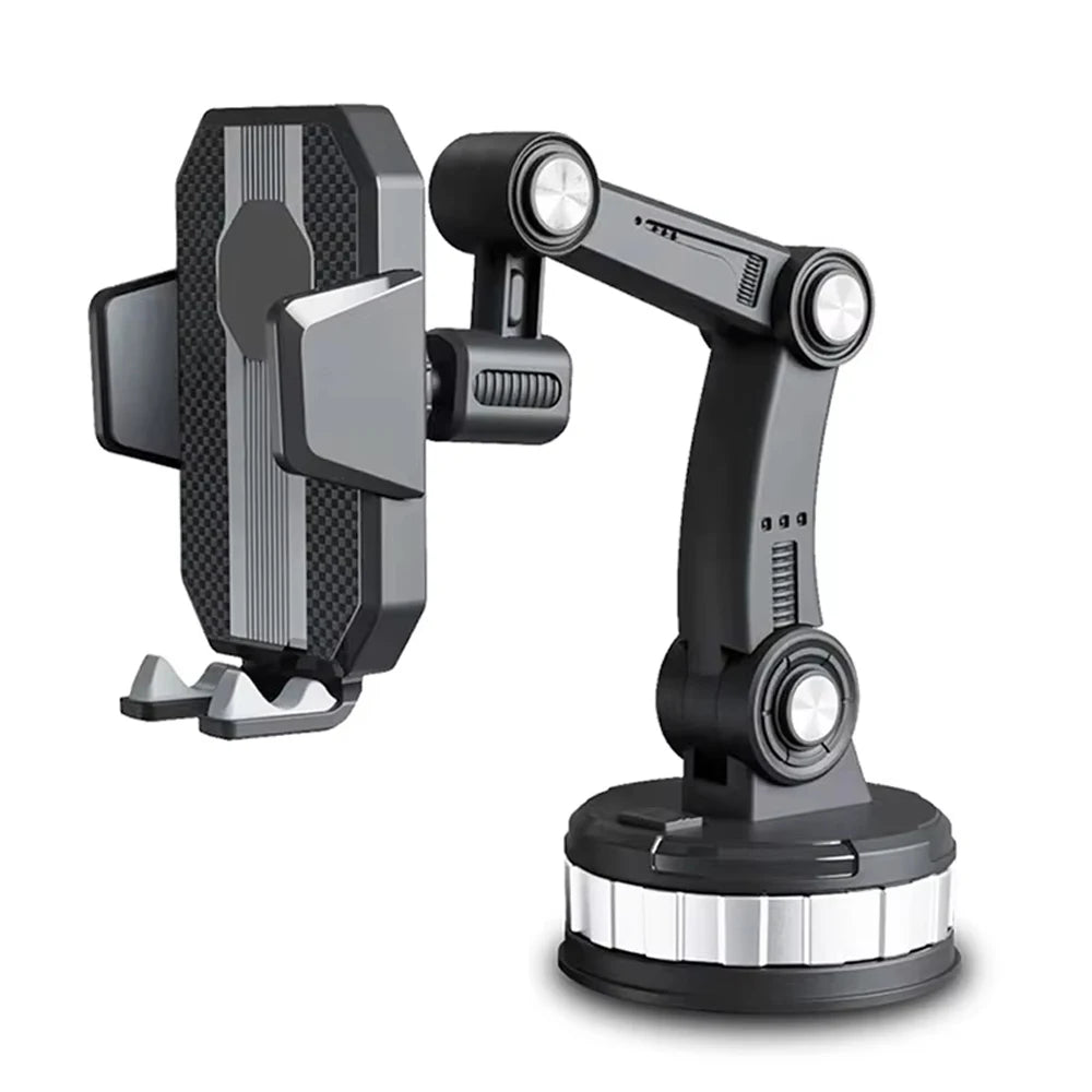 360° Car Phone Holder – Strong Suction Stand for iPhone 16 & All Smartphones