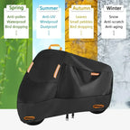 Waterproof Motorcycle Cover – Heavy-Duty UV & Weather Protection
