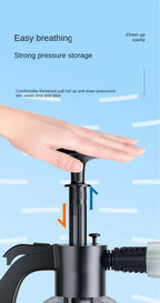 2L Hand Pump Foam Sprayer – Multi-Nozzle Snow Foam Car Wash & Cleaning Bottle
