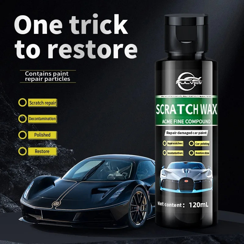 Pulv Car Scratch Wax – Deep Paint Repair for White Cars