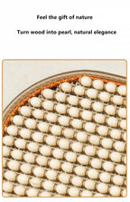 Wood Bead Car Seat Cushion – Summer Cooling & Breathable, All-Season Comfort