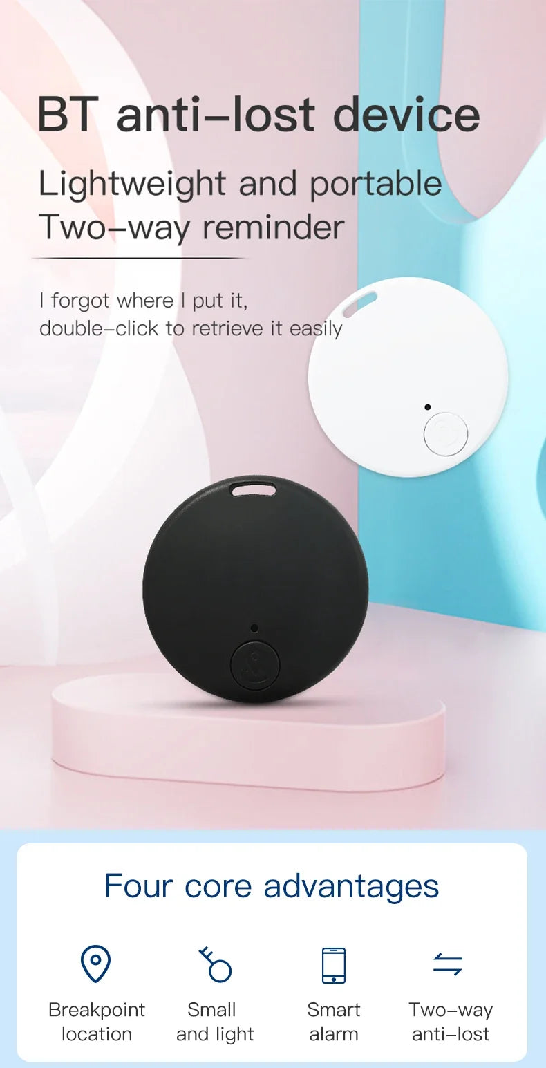 Portable GPS Locator – Smart Bluetooth Tracker for Phone, Bags