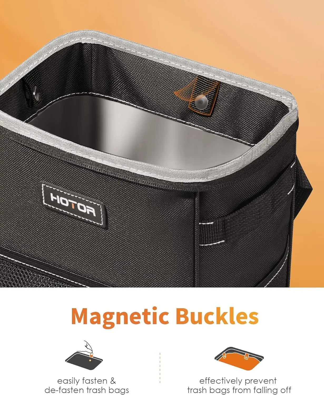 Multipurpose Car Trash Bin – Waterproof, Foldable & 100% Leak-Proof Design