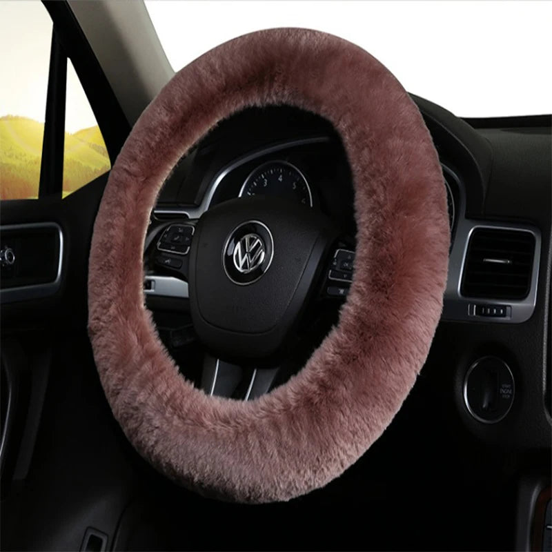 OFLBA Real Fur Steering Wheel Cover – Australian Sheepskin
