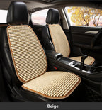Wood Bead Car Seat Cushion – Summer Cooling & Breathable, All-Season Comfort
