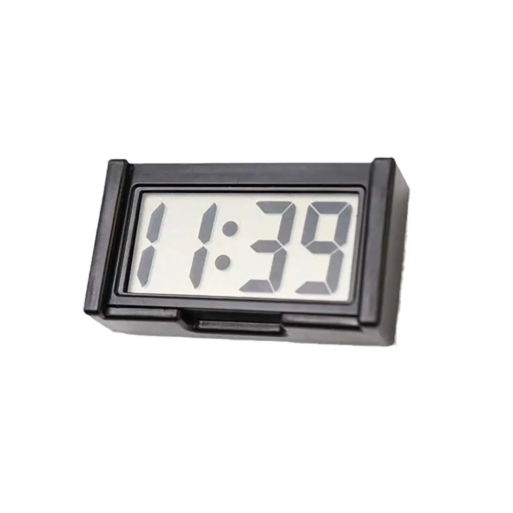 Mini Digital Clock Decorative Large Screen Car Clock