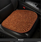 Wood Bead Car Seat Cushion – Summer Cooling & Breathable, All-Season Comfort