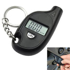 Tire Gauge – LCD Air Pressure Tester for Car & Motorcycle