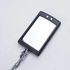 Car 360° Inspection Mirror – Telescopic Mechanic Tool with LED Light
