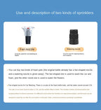 2L Hand Pump Foam Sprayer – Multi-Nozzle Snow Foam Car Wash & Cleaning Bottle