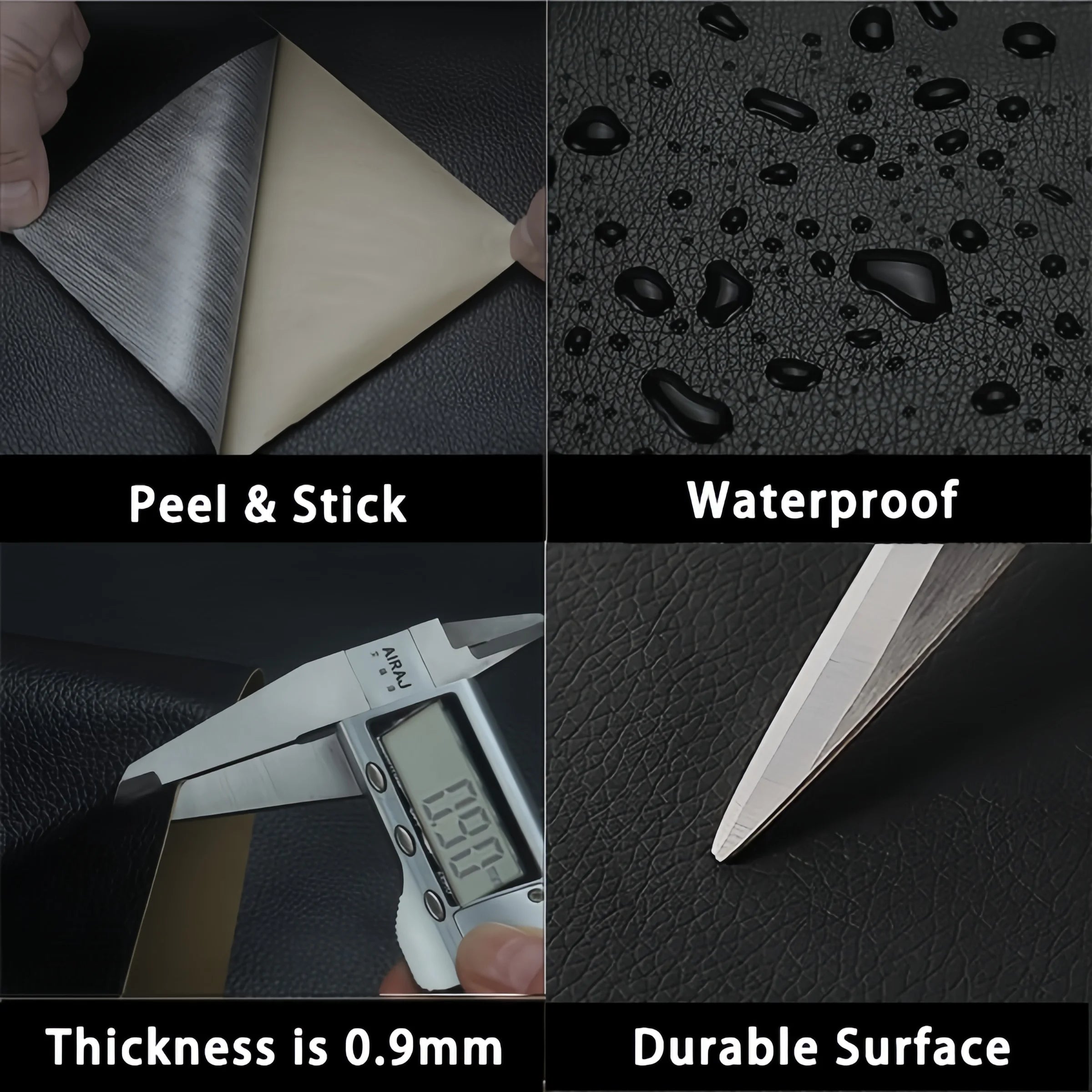 Self-Adhesive Leather Repair Patch Tape – DIY Fix for Sofa, Car Seat, Chair, and Bags