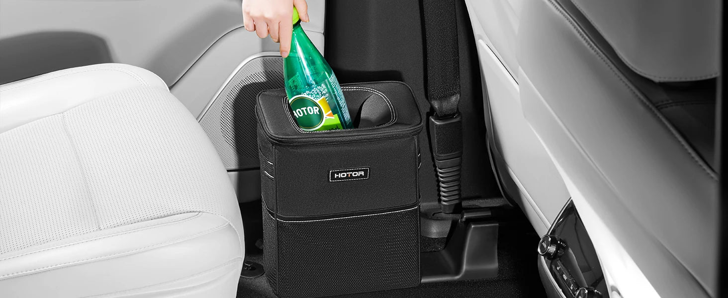 Multipurpose Car Trash Bin – Waterproof, Foldable & 100% Leak-Proof Design