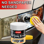 Car Headlight Restoration Kit – Scratch Remover & Polishing Paste