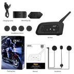 EJEAS V6 Pro Moto Intercom – Wireless Helmet Walkie Talkie Headset