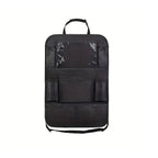 Large Multi-Grid Car Seat Back Organizer – Black Hanging Storage Bag