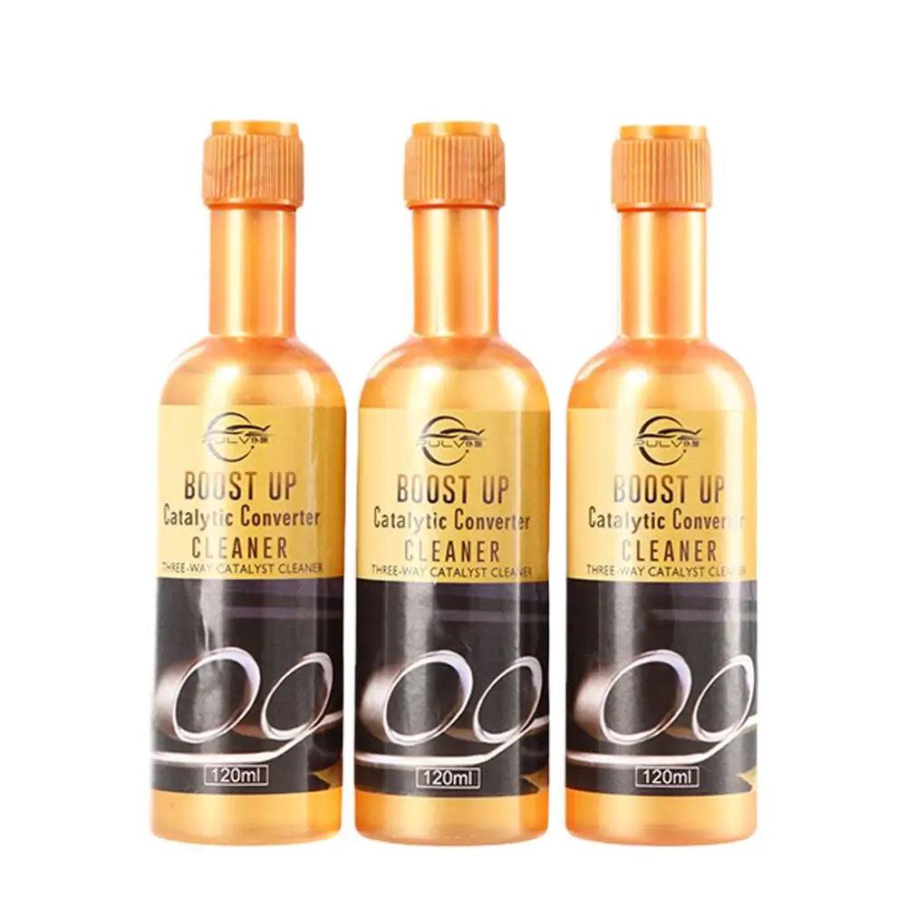 3pcs Car Engine & Catalytic Converter Cleaner – 120ML High-Performance Formula