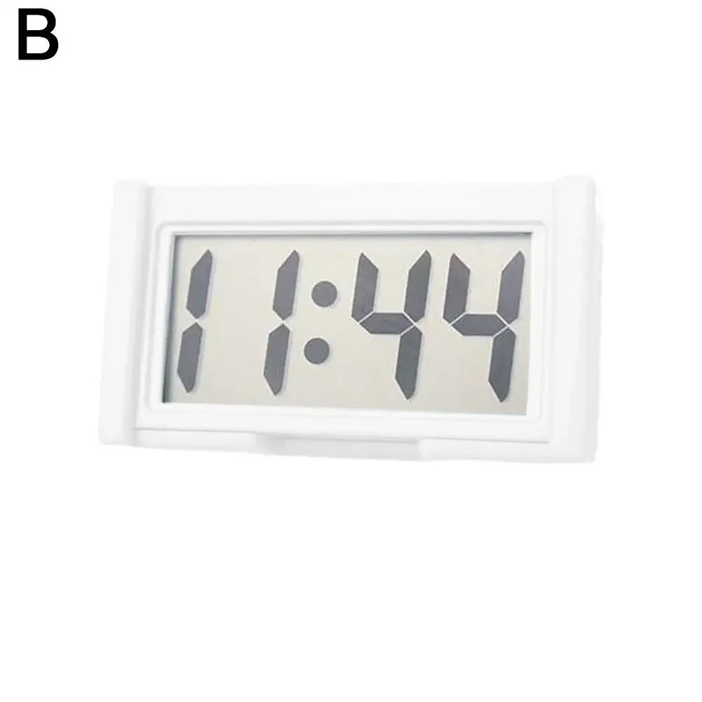 Mini Digital Clock Decorative Large Screen Car Clock