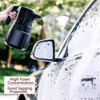 LEIBOO Electric Foam Sprayer – Battery-Powered Car Wash Snow Cannon