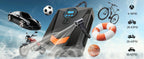 GUWIEYG DC12V Car Air Pump – 150PSI Digital Tire Inflator for Auto & Bikes