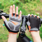 Unisex Half-Finger Cycling & Gym Gloves – Breathable Anti-Slip Sport Gloves