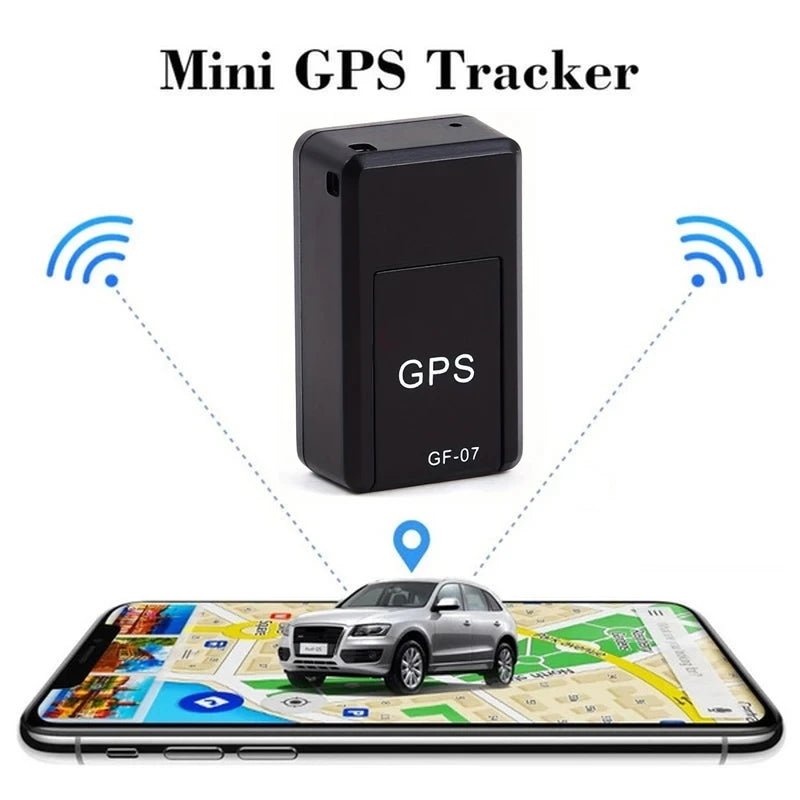 GF07 Mini Magnetic GPS Tracker – Real-Time Vehicle & Pet Locator with App