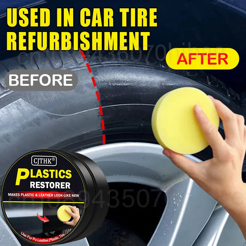 Car Plastic & Leather Restorer – Back to Black Gloss Auto Polish & Repair