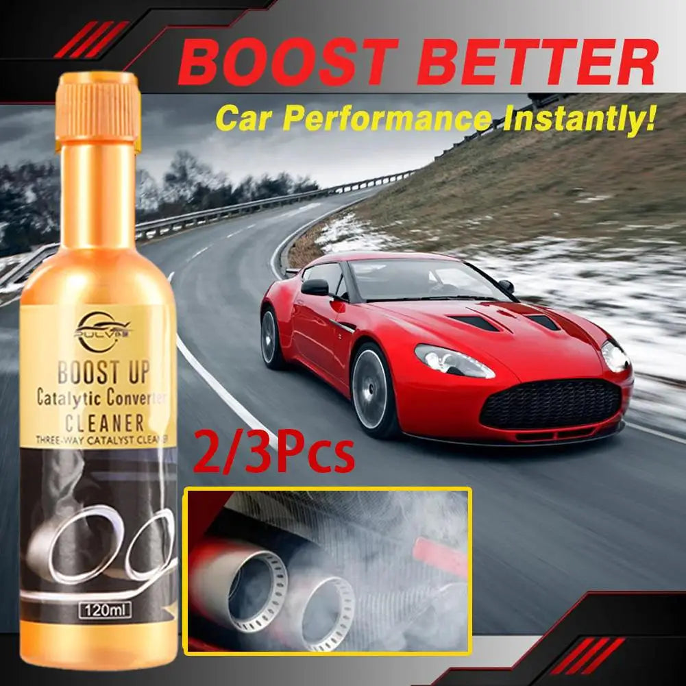 3pcs Car Engine & Catalytic Converter Cleaner – 120ML High-Performance Formula