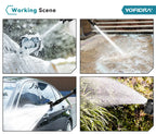 3000W Brushless Electric Pressure Washer – 6-in-1 Car & Garden Spray Gun