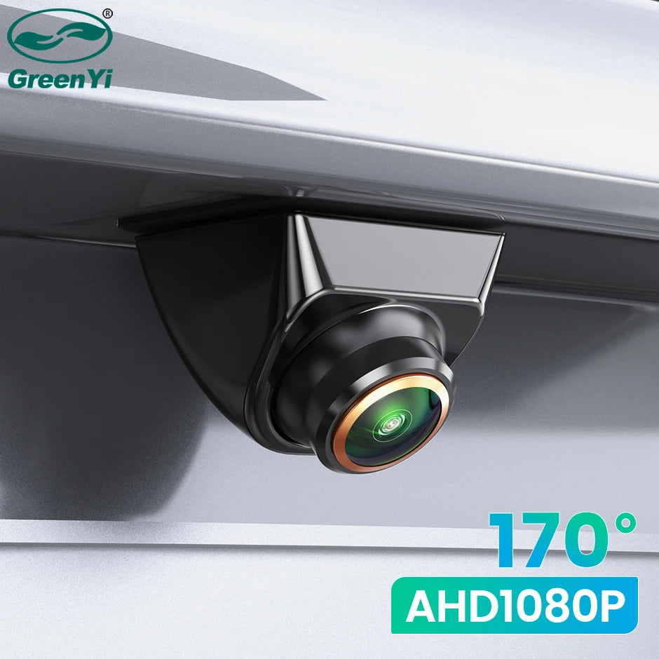 GreenYi AHD 1080P Car Rear View Camera – 170° Fisheye Lens, Night Vision