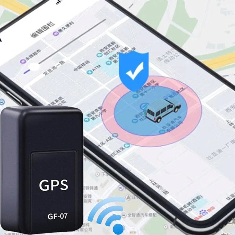 GF07 Mini Magnetic GPS Tracker – Real-Time Vehicle & Pet Locator with App