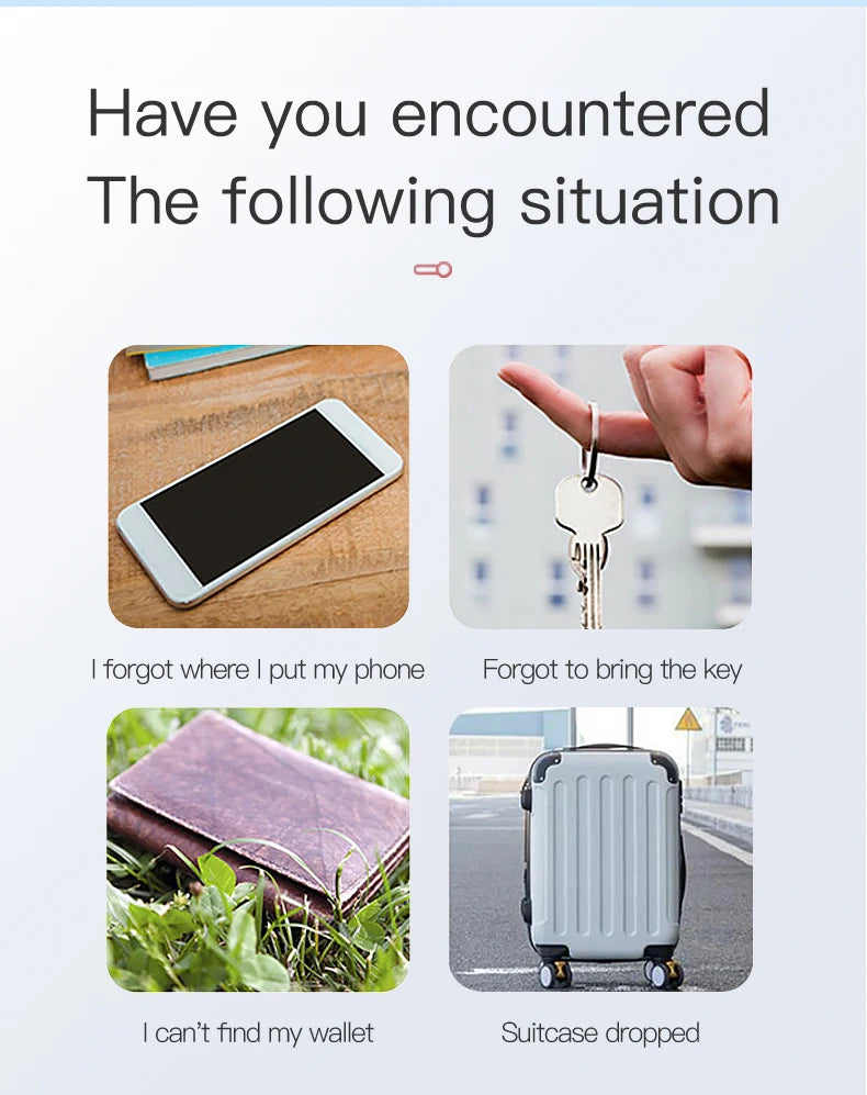 Portable GPS Locator – Smart Bluetooth Tracker for Phone, Bags