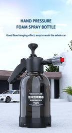 2L Hand Pump Foam Sprayer – High-Pressure Car & Home Wash Bottle