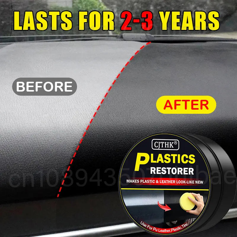 Car Plastic & Leather Restorer – Back to Black Gloss Auto Polish & Repair