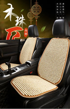 Wood Bead Car Seat Cushion – Summer Cooling & Breathable, All-Season Comfort