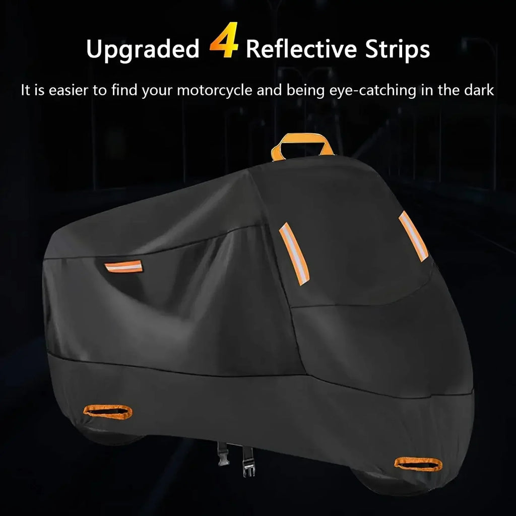 Waterproof Motorcycle Cover – Heavy-Duty UV & Weather Protection