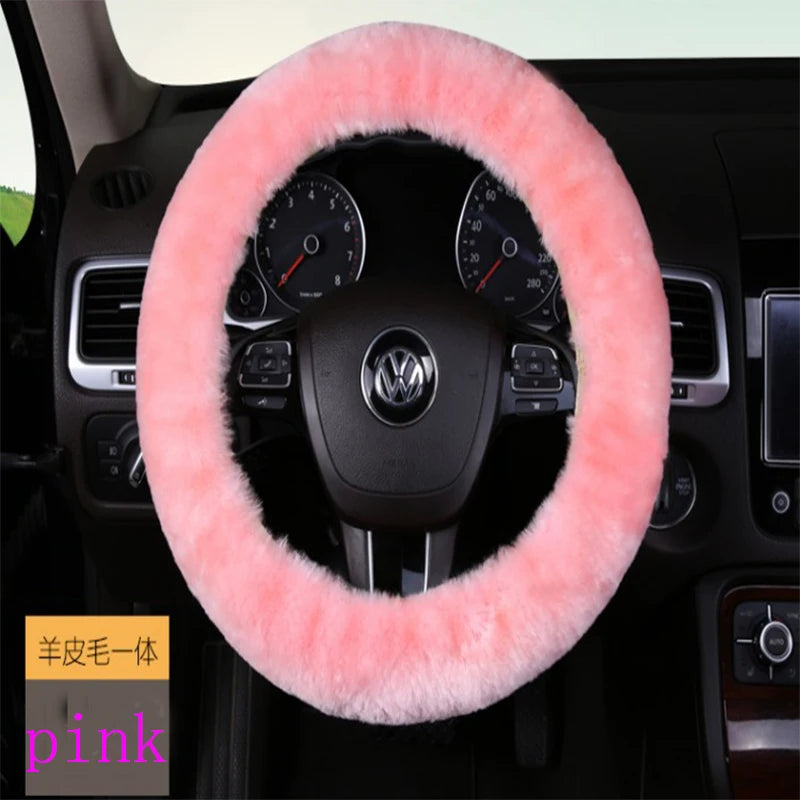 OFLBA Real Fur Steering Wheel Cover – Australian Sheepskin