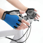 Unisex Half-Finger Cycling & Gym Gloves – Breathable Anti-Slip Sport Gloves