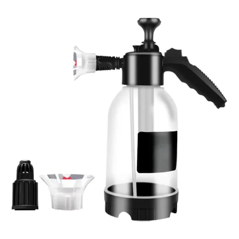 2L High-Pressure Foam Sprayer – Hand Pump Car Wash & Home Cleaning Bottle