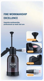 2L Hand Pump Foam Sprayer – High-Pressure Car & Home Wash Bottle