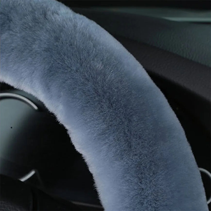 OFLBA Real Fur Steering Wheel Cover – Australian Sheepskin